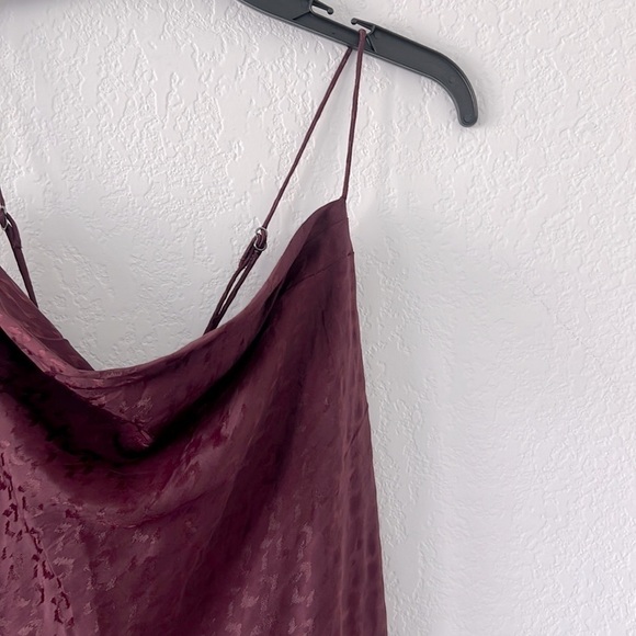 NWT Banana Republic Jacquard Midi Slip‎ Dress Size Large - Picture 4 of 8